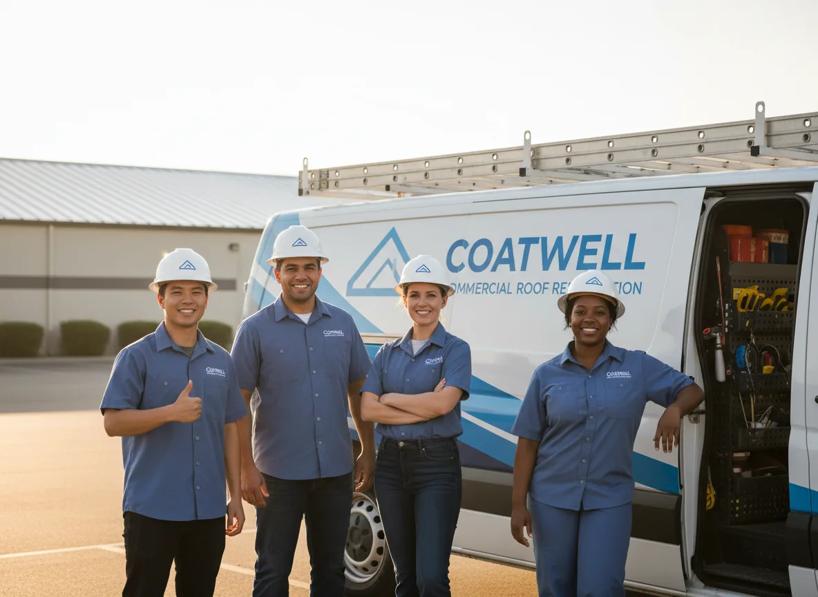 Commercial roof coating company in Whittemore, IA